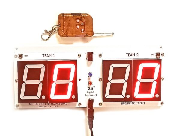 SCORE4RF- RF Remote Controlled DIY Digital Scoreboard - Image 5